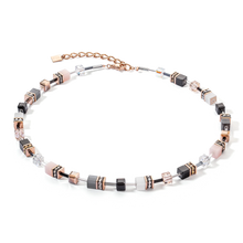 Charger l'image dans la galerie, COLLIER Dame GeoCUBE® Iconic or rose doux 2838/10-1922 COEUR DE LION