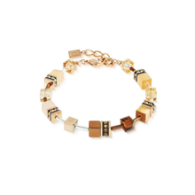 Charger l'image dans la galerie, BRACELET Femme ACIER COEUR DE LION GeoCUBE® Iconic Mocha Mousse 2838/30-1100