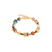 Charger l'image dans la galerie, BRACELET Femme ACIER COEUR DE LION GeoCUBE® Iconic Earth Mirage or2838/30-1131