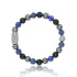 Charger l'image dans la galerie, BRACELET Mixte Agate noire/Hématite/Lapis lazuli LAUREN STEVEN