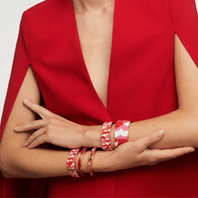 Charger l'image dans la galerie, BRACELET Dame B.PRINT - Rouge Salsa BANGLE-UP