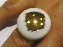 Charger l'image dans la galerie, BAGUE Dame REGLABLE FANTAISIE GEVOLE EN CERAMIQUE BG27