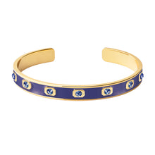 Charger l'image dans la galerie, BRACELET JONC Dame GEM Bleu Navy BANGLE-UP BUP22-GES-BAO40