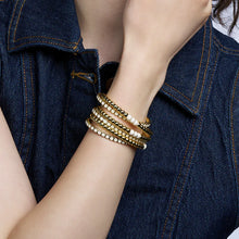 Charger l'image dans la galerie, BRACELET Jonc Dame "Lumi Pearl" BANGLE-UP BUP22-LMP-BAO03