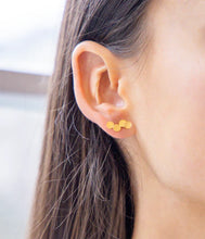 Charger l'image dans la galerie, Boucles d'oreilles "Cosima" Acier doré ZAG SEp25644-01UNI