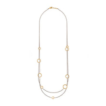 Charger l'image dans la galerie, COLLIER Dame Sautoir EYELET - Bicolore BANGLE-UP BUP22-EYE-SAU02