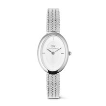 Charger l'image dans la galerie, MONTRE Dame Juliette Braided Mesh White Sunray Silver DANIEL WELLINGTON DW00100884