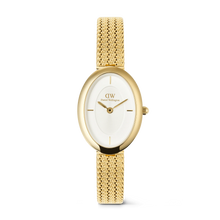 Charger l'image dans la galerie, MONTRE Dame Juliette Braided Mesh White Sunray Gold DANIEL WELLINGTON DW00100882