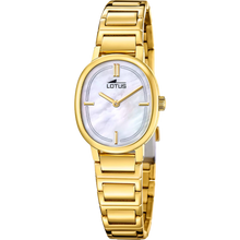 Charger l'image dans la galerie, MONTRE Dame coffret bracelet acier doré LOTUS 19013/1