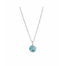 Charger l'image dans la galerie, COLLIER Dame cristal bleu MARAZZZINI RHMINLTCDI