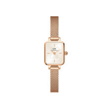 Charger l'image dans la galerie, MONTRE Dame Quadro Mini Melrose Rose Gold Champagne DANIEL WELLINGTON DW00100651