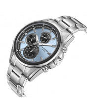 Charger l'image dans la galerie, MONTRE Homme "Romuald" fond bleu clair LEE COOPER LC08249.300