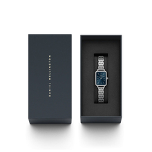 Charger l'image dans la galerie, MONTRE Dame Quadro Lumine Bezel 5-Link Arctic DANIEL WELLINGTON DW00100670
