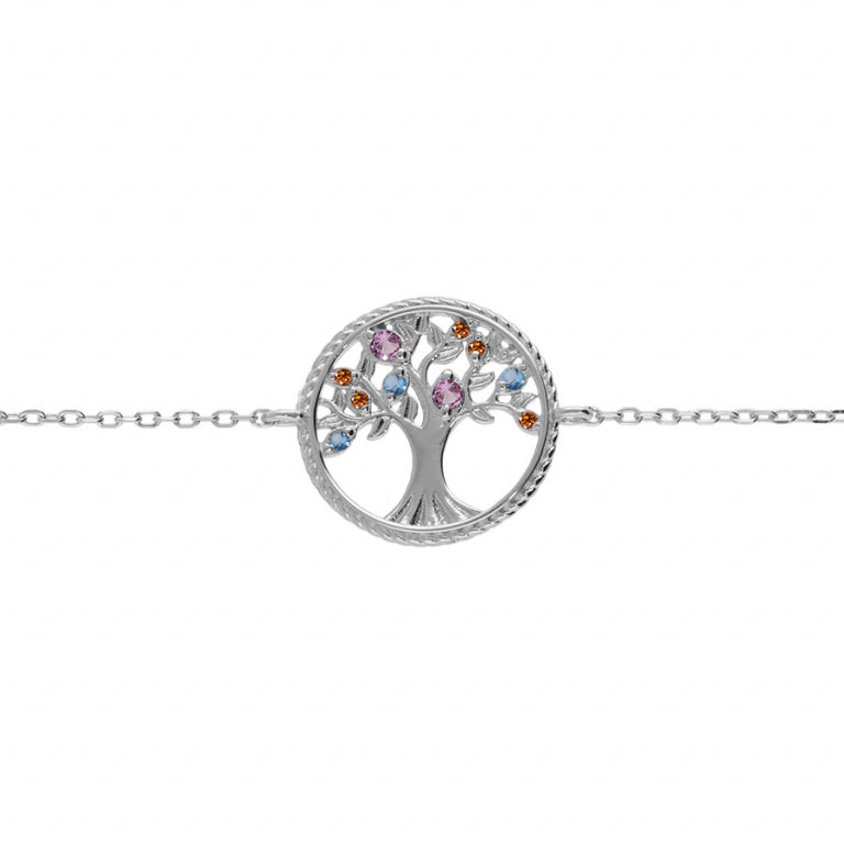 BRACELET Dame ARGENT RHODIE