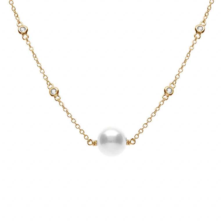 COLLIER Femme argent doré 032803j