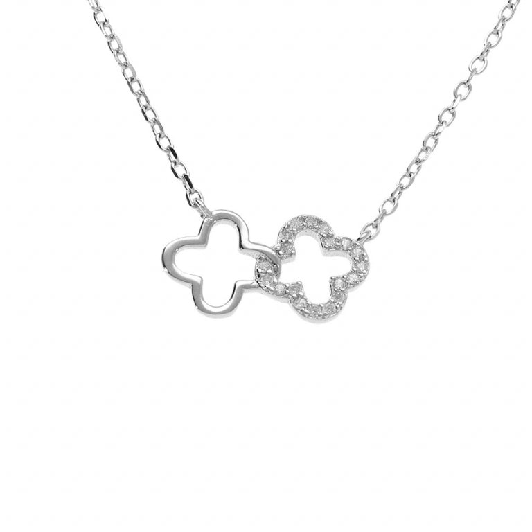 COLLIER Femme ARGENT RHODIE OXYDES
