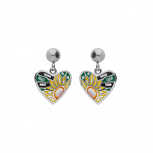 Charger l&#39;image dans la galerie, BOUCLES D OREILLES Femme COEUR ACIER STELLA MIA
