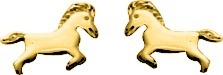 BOUCLES D OREILLES Enfant PLAQUE OR
