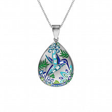 Charger l&#39;image dans la galerie, COLLIER Femme ACIER ET NACRE STELLA MIA
