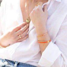 Charger l&#39;image dans la galerie, BRACELET JONC Femme BANGLE UP TANGERINE
