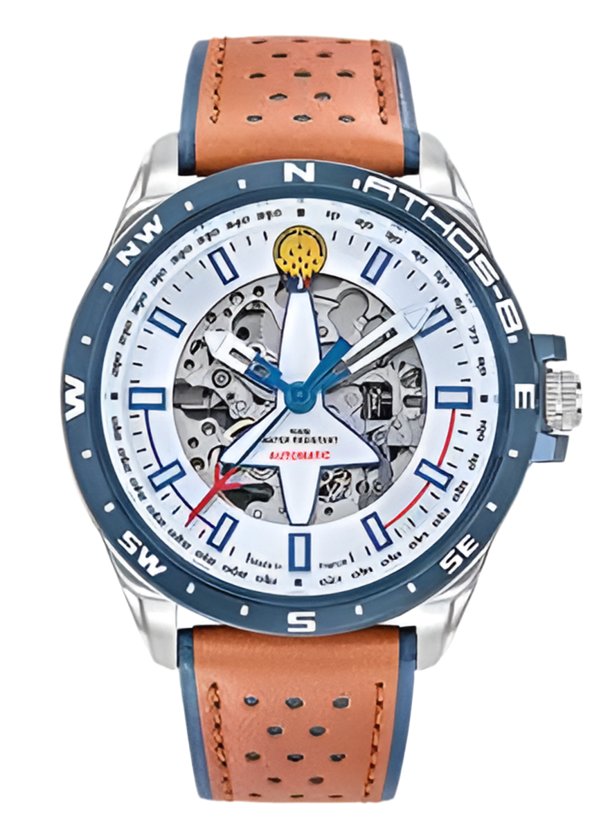 MONTRE Homme AUTOMATIQUE Athos 8 PATROUILLE DE FRANCE 668130