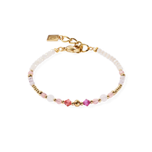 Charger l&#39;image dans la galerie, BRACELET Dame COEUR DE LION GOLDEN Sphere Shape Mix rose 4350/30-1900
