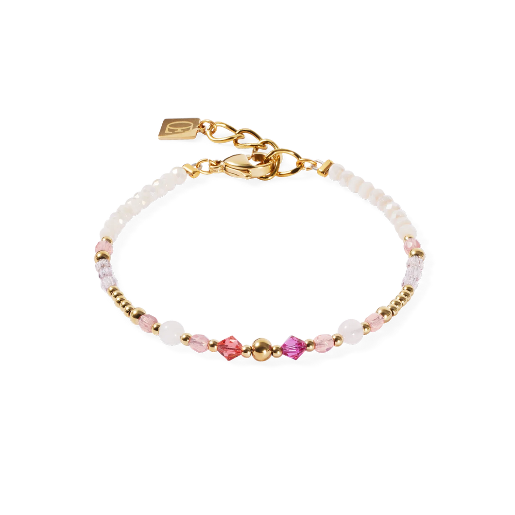 BRACELET Dame COEUR DE LION GOLDEN Sphere Shape Mix rose 4350/30-1900