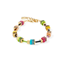 Charger l&#39;image dans la galerie, BRACELET Dame Boho Sunset Cube rainbow COEUR DE LION 4413/30-1516
