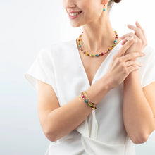 Charger l&#39;image dans la galerie, BRACELET Dame Boho Sunset Cube rainbow COEUR DE LION 4413/30-1516
