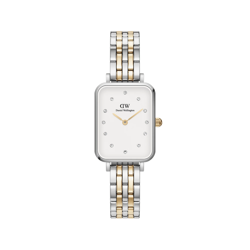 MONTRE Dame Quadro Lumine 5-link two-tone DANIEL WELLINGTON DW00100625