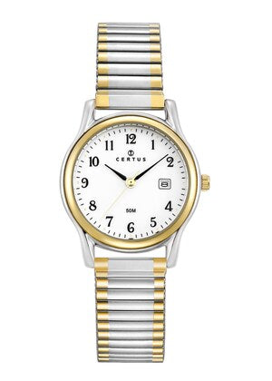 MONTRE Dame bracelet acier bicolore CERTUS 642318