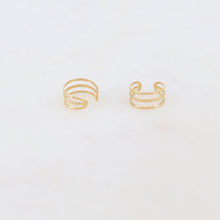 Charger l&#39;image dans la galerie, BAGUE D&#39;OREILLE Femme ACIER BLANC
