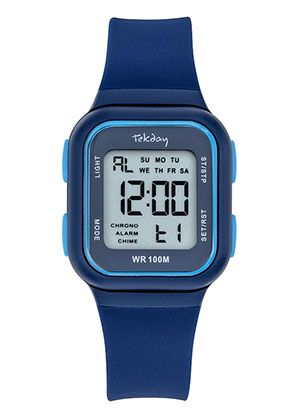 MONTRE Unisexe DIGITAL BLEU TEKDAY 654884