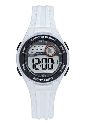 MONTRE Enfant silicone blanc TEKDAY 654923