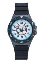 MONTRE Enfant ballon de foot bleu clair TEKDAY 654953