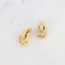 Charger l&#39;image dans la galerie, BOUCLES D OREILLES Femme ACIER DORE IKITA
