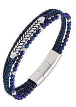 Charger l&#39;image dans la galerie, BRACELET homme cuir ALL BLACKS 682357
