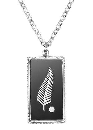 COLLIER HOMME ACIER  ALL BLACKS 682368