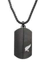 Charger l&#39;image dans la galerie, COLLIER Homme ACIER NOIR ALL BLACKS 682400
