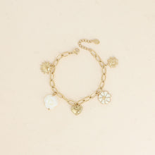Charger l&#39;image dans la galerie, Bracelet Femme acier fleurs, soleil, coeur BOHM
