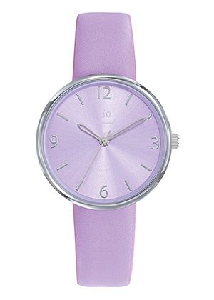 MONTRE Dame CUIR violet GO 699340