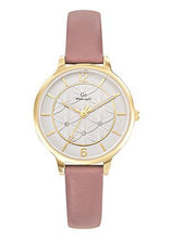Charger l&#39;image dans la galerie, MONTRE Dame CUIR rose GO 699598
