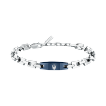 Charger l&#39;image dans la galerie, BRACELET HOMME &quot;Iconic bleu&quot; MASERATI JM425AVD105
