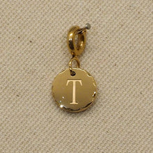 Charger l&#39;image dans la galerie, CHARM&#39;S acier doré BOHM lettre M  BS01260180.T
