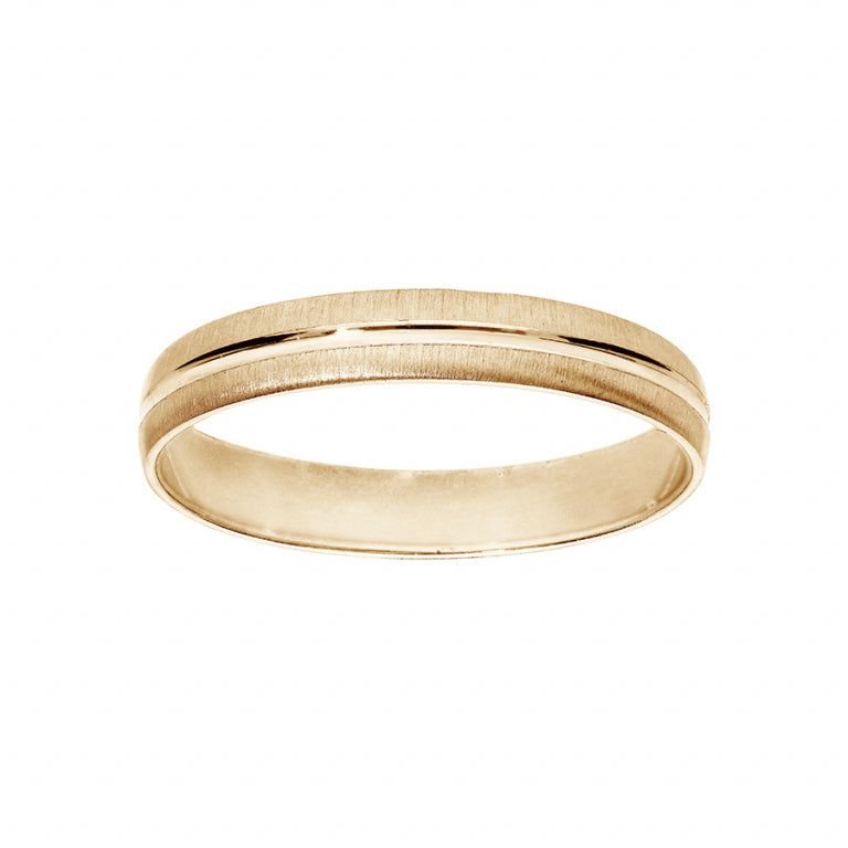 ALLIANCE VERMEIL 4MM GIVRÉE V863044