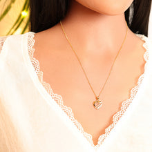 Charger l&#39;image dans la galerie, COLLIER Femme PLAQUE OR COEUR OXYDES
