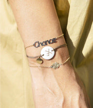 Charger l&#39;image dans la galerie, BRACELET Dame TREBOL acier doré pampilles ZAG SBS9019-01U
