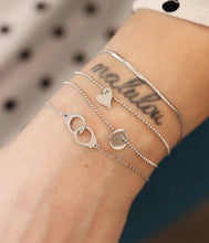 Charger l&#39;image dans la galerie, Bracelet Femme Menottes acier  ZAG SBS0204-00UNI
