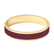 Charger l&#39;image dans la galerie, BRACELET Dame Jonc fermé Prune  BANGLE-UP BUP22-B12-BFA20
