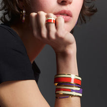 Charger l&#39;image dans la galerie, BRACELET Dame Gaya - Deep Purple BANGLE-UP BUP20-GAM-BFA65
